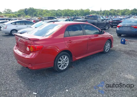 2010 Toyota Corolla S z USA, uszkodzony, nr VIN 2T1BU4EE6AC285190